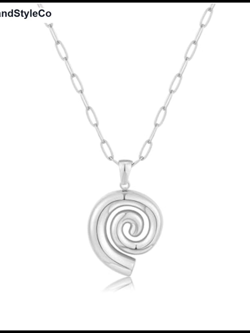 14K Gold Plated Ocean Pendant Necklace Dainty Boho Statement Necklace